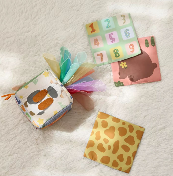 🧩 Boîte à mouchoirs magique Montessori – Jeu sensoriel éducatif pour bébé